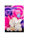STALEKS Carta abrasiva di ricambio per disco pedicure Pro L, grana 80, bianca. Ricambi per disco pedicure, 50 pezzi. unisex