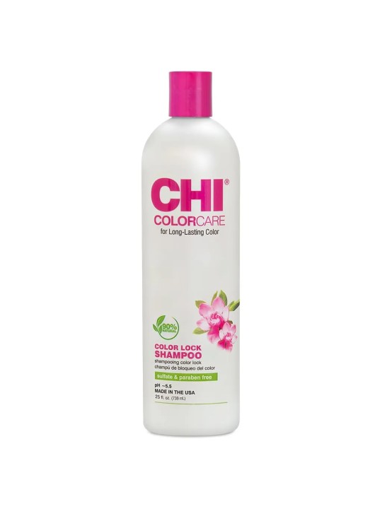 CHI ColorCare Color Lock Shampoo 739ml Chi www.essenzetotalstyle.com 