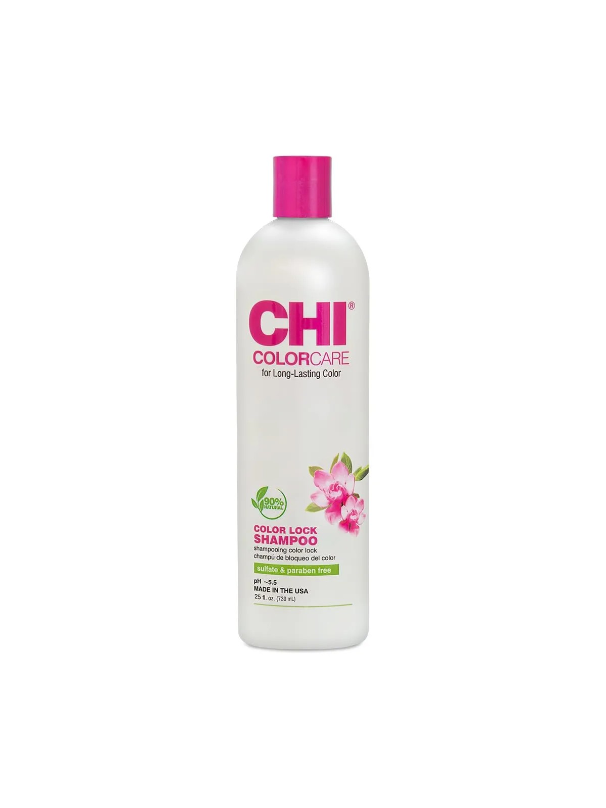 CHI ColorCare Color Lock Shampoo 739ml Chi www.essenzetotalstyle.com 