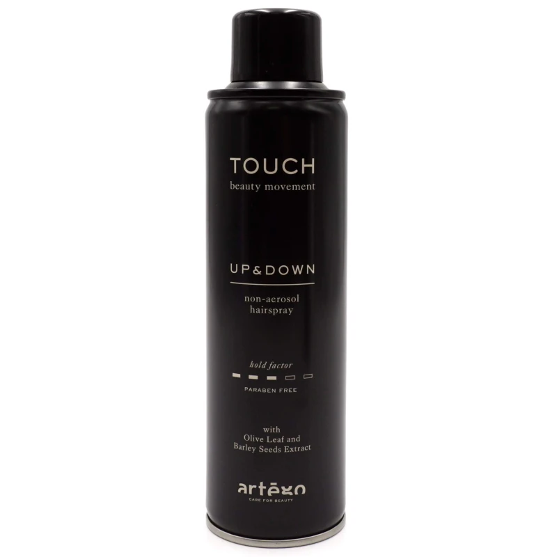 Artègo Touch Up and Down Non-Aerosol Hairspray lacca per capelli senza aerosol 400ml unisex Artègo www.essenzetotalstyle.com 