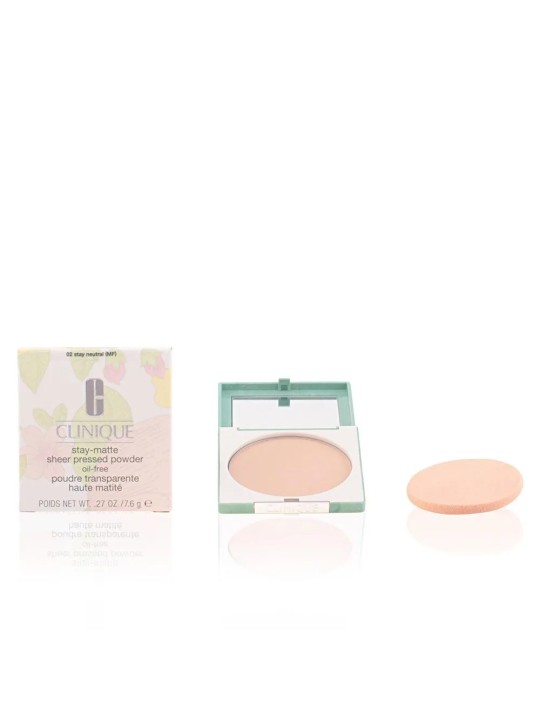 Cipria Clinique Stay-Matte Sheer Pressed Powder 101 Invisible Matte 7,6g