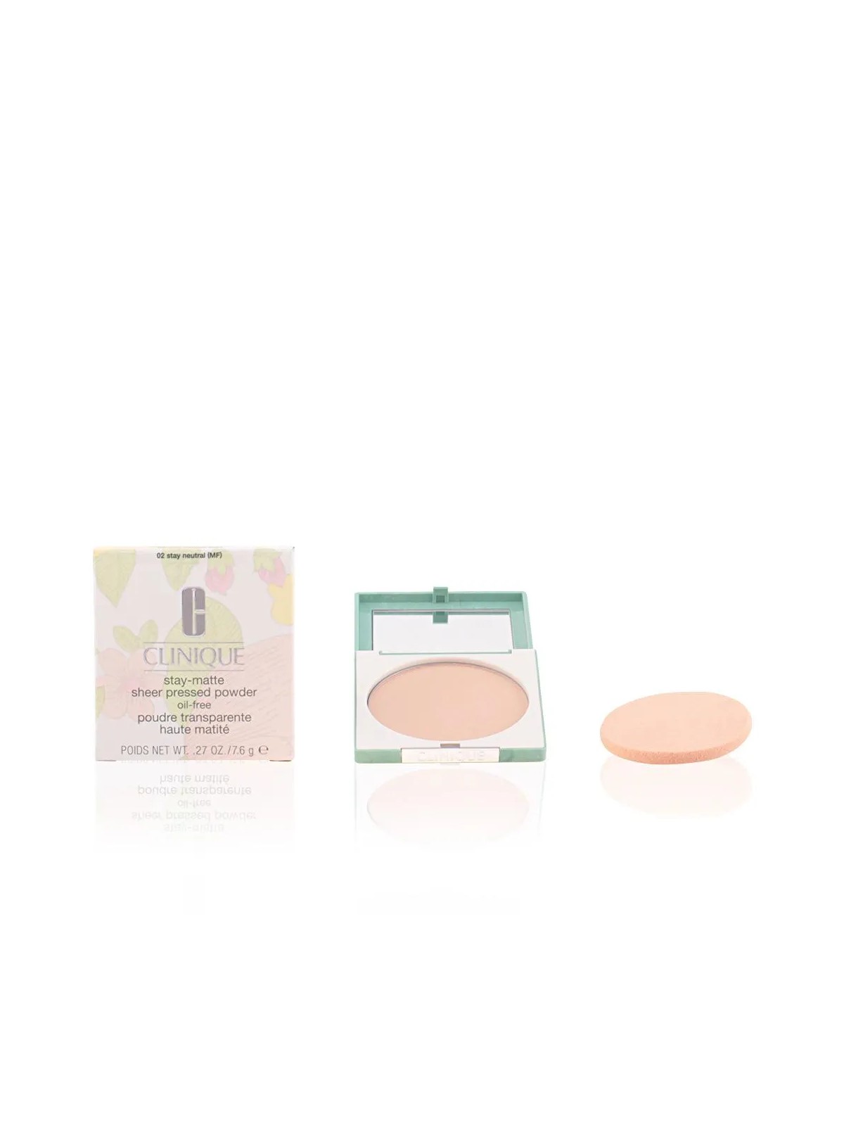 Cipria Clinique Stay-Matte Sheer Pressed Powder 101 Invisible Matte 7,6g