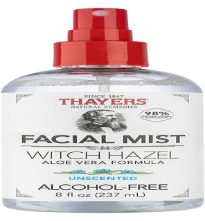 Thayers Witch Hazel con Aloe Vera Spray viso senza profumo pelle sensibile 237ml