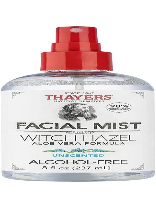 Thayers Witch Hazel con Aloe Vera Spray viso senza profumo pelle sensibile 237ml