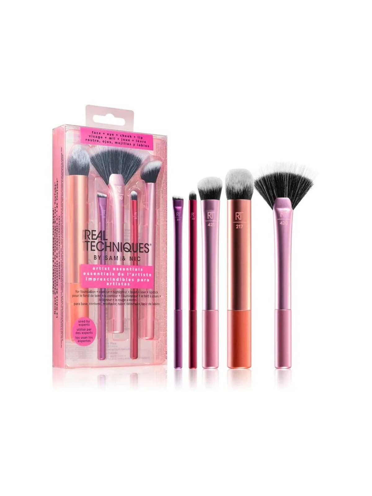 Real Techniques Set pennelli Artist Essentials Set regalo donna 1 unit