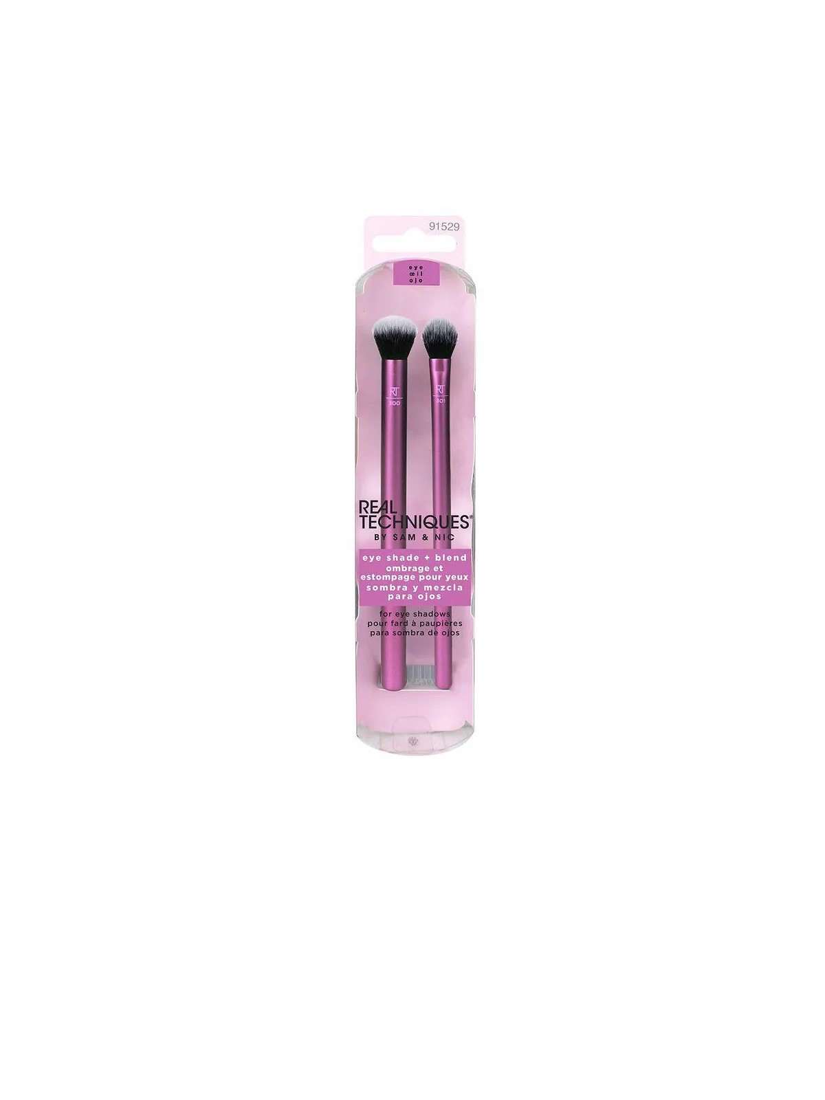 Real Techniques Eye Shade Blend cosmetic brushes