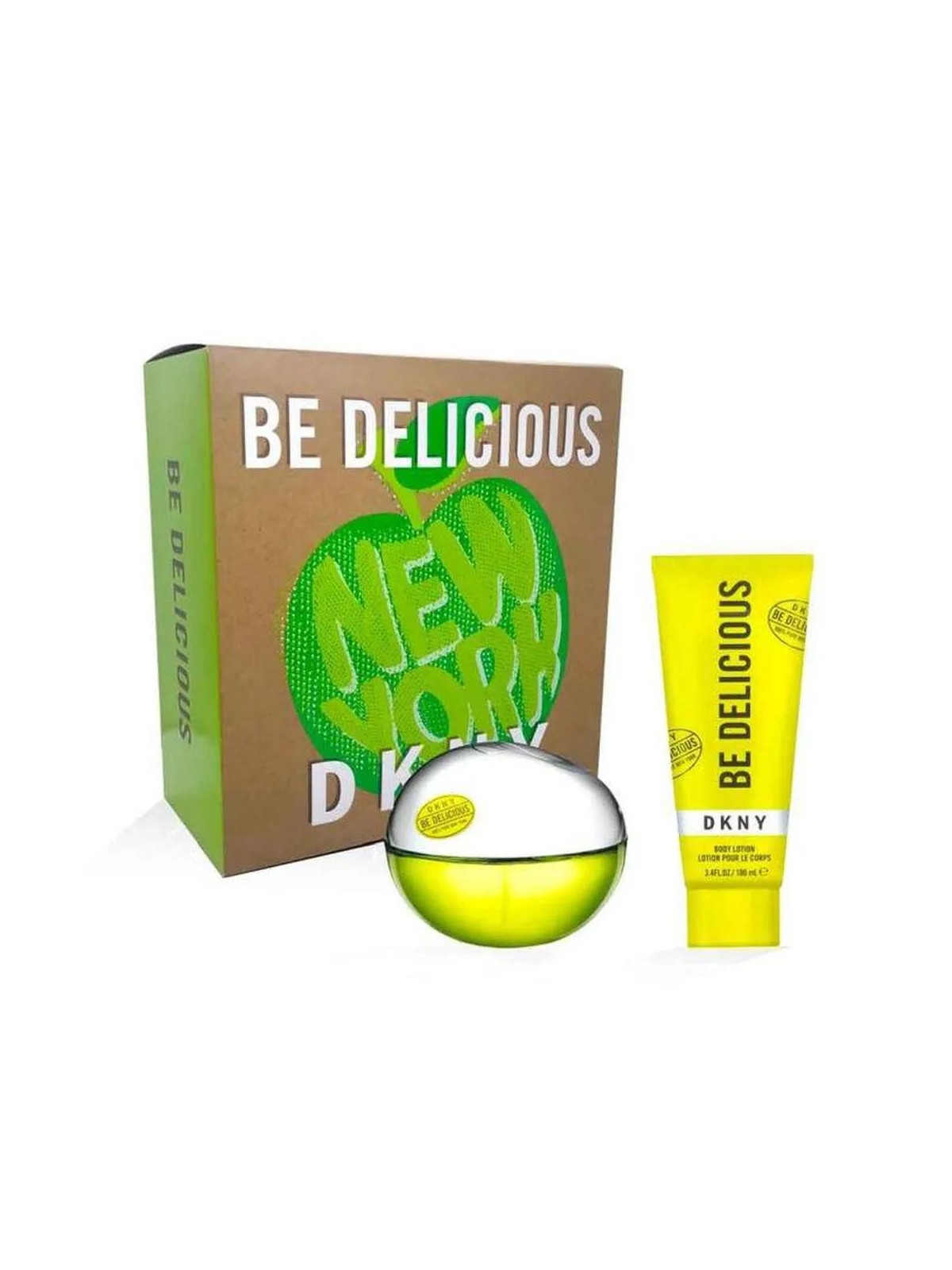 DKNY Be Delicious Eau De Parfum 100ml Set 2 Pezzi Donna