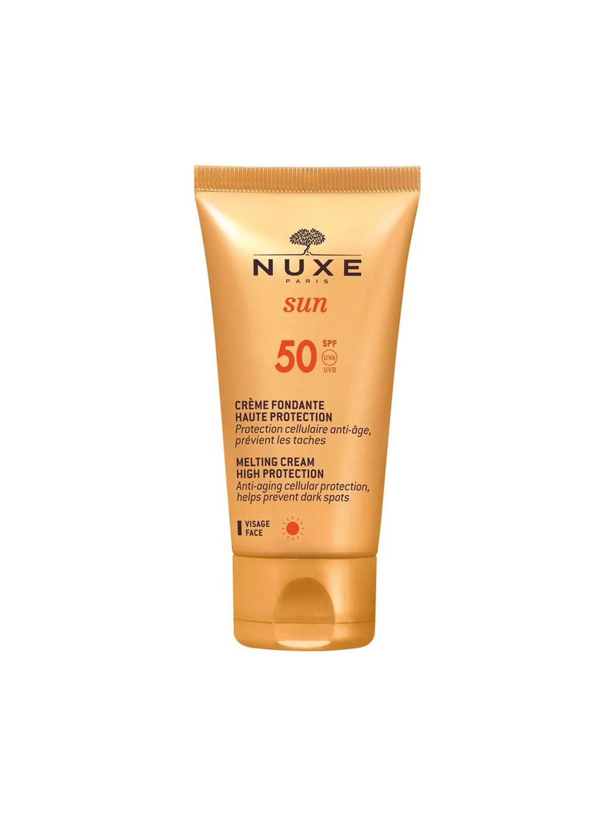 Crema Solare Viso SPF50 Nuxe Sun 50ml Pelle Normale e Secca