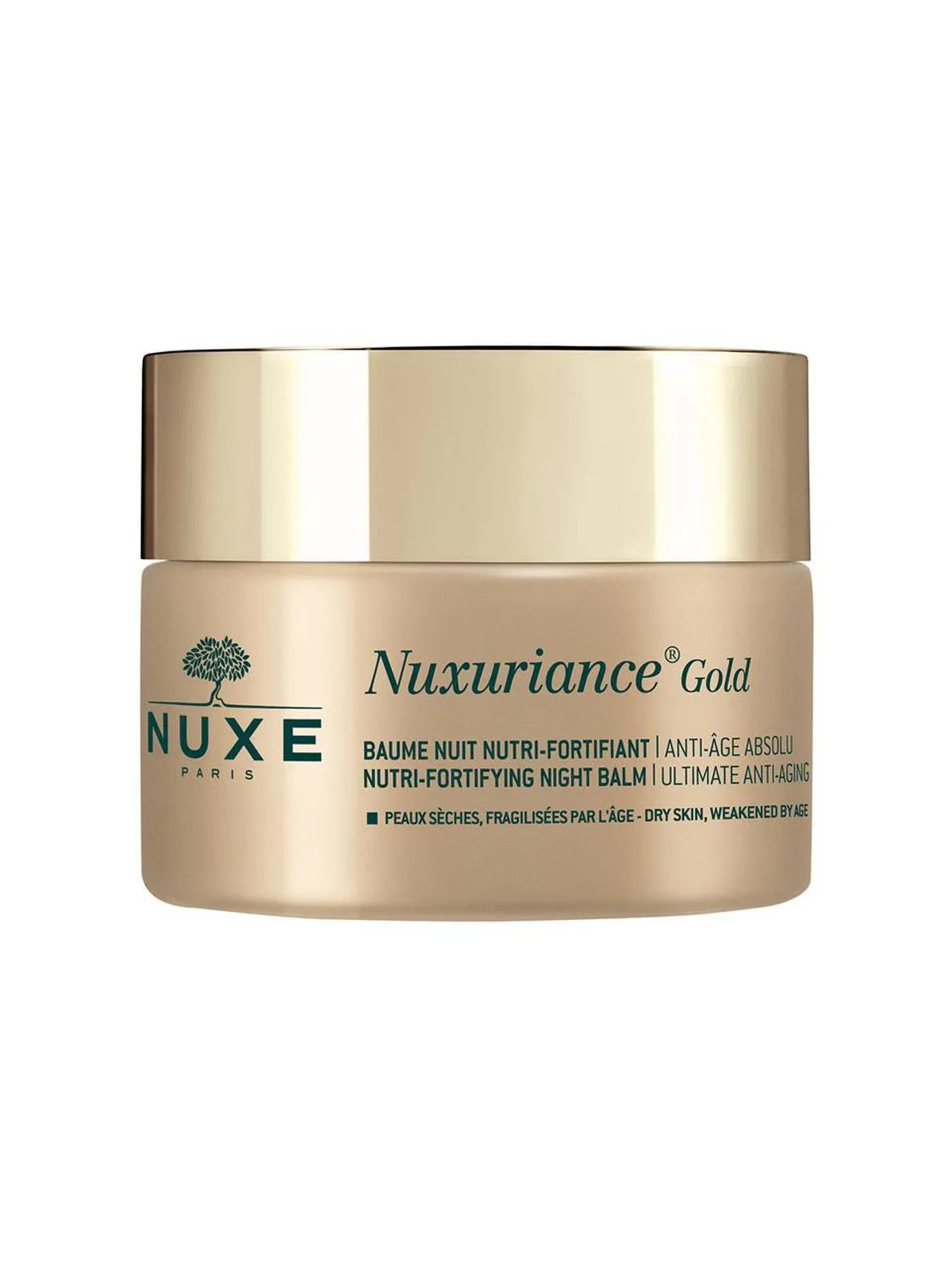 Nuxe Nuxuriance Gold Nutri-Fortifying Night Balm donna 50ml