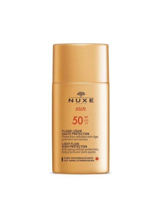 Nuxe Sun Olio Abbronzante Alta Protezione SPF50 donna 50ml