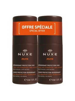 Nuxe Men 24HR Protection Deo Roll-On Duo Set 100ml 2x50ml