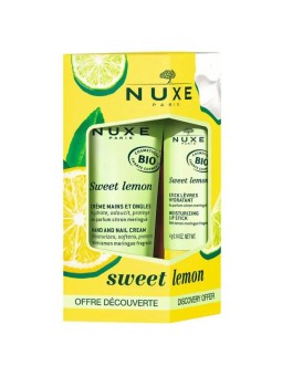Nuxe Set regalo mani e labbra al limone dolce donna