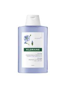 Shampoo Volume Klorane Con Lino Biologico 200ml Capelli Sottili