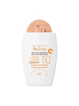 Avene Mineral Tinted Fluid SPF50+ 40ml For Sensitive Skin