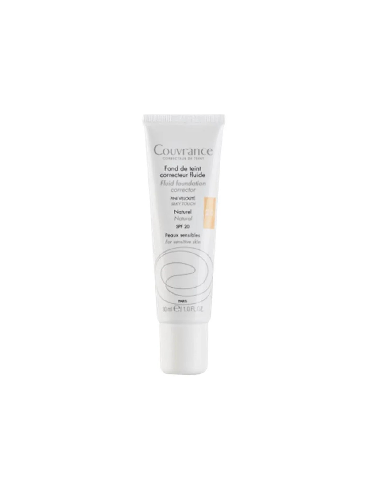 Base Fluida Avene Couvrance SPF20 30ml Natural