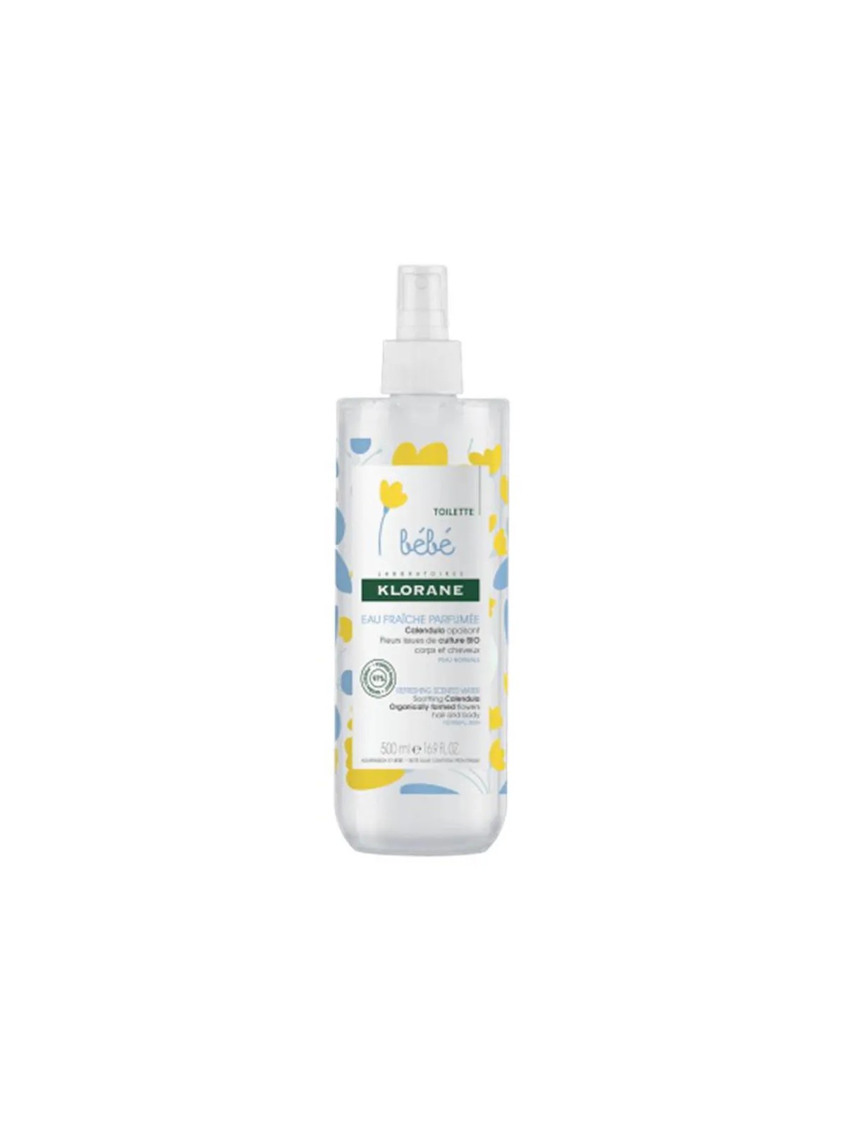 Klorane Bebe Refreshing Scented Water 500ml Hair And Body
