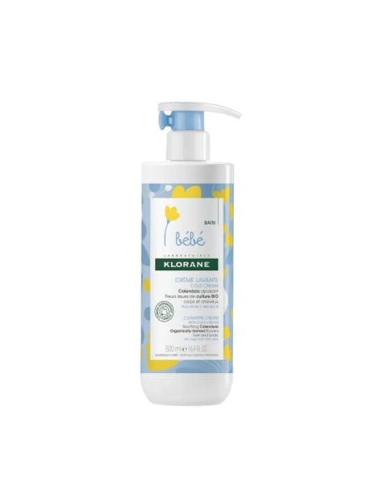 Klorane Bebe Cleansing Cold Cream 500ml