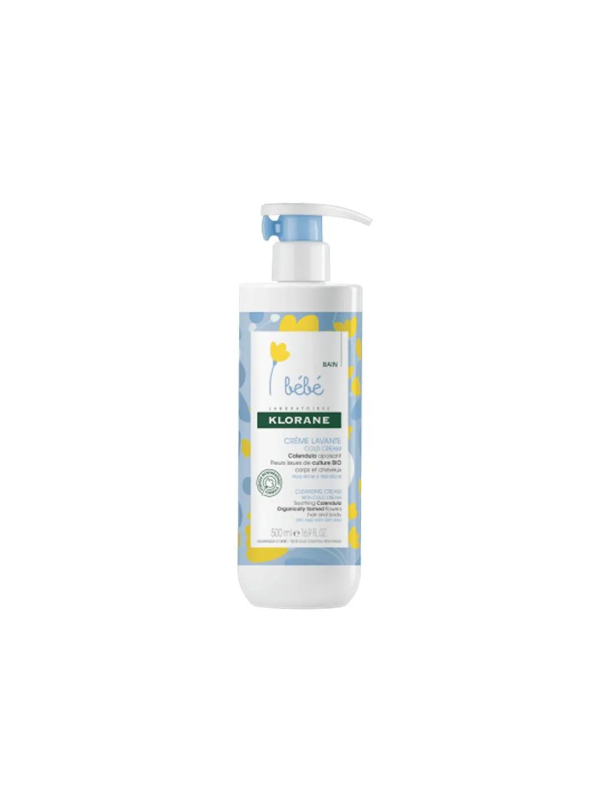 Klorane Bebe Cleansing Cold Cream 500ml