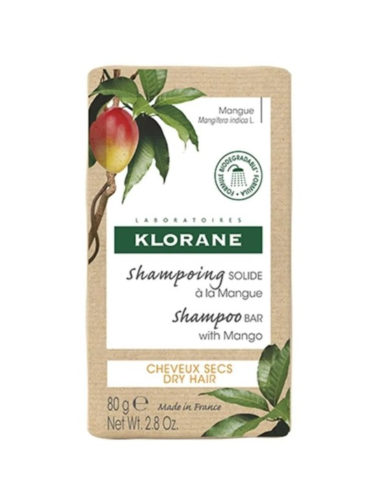 Klorane AL MANGO shampoo solido 80 gr unisex