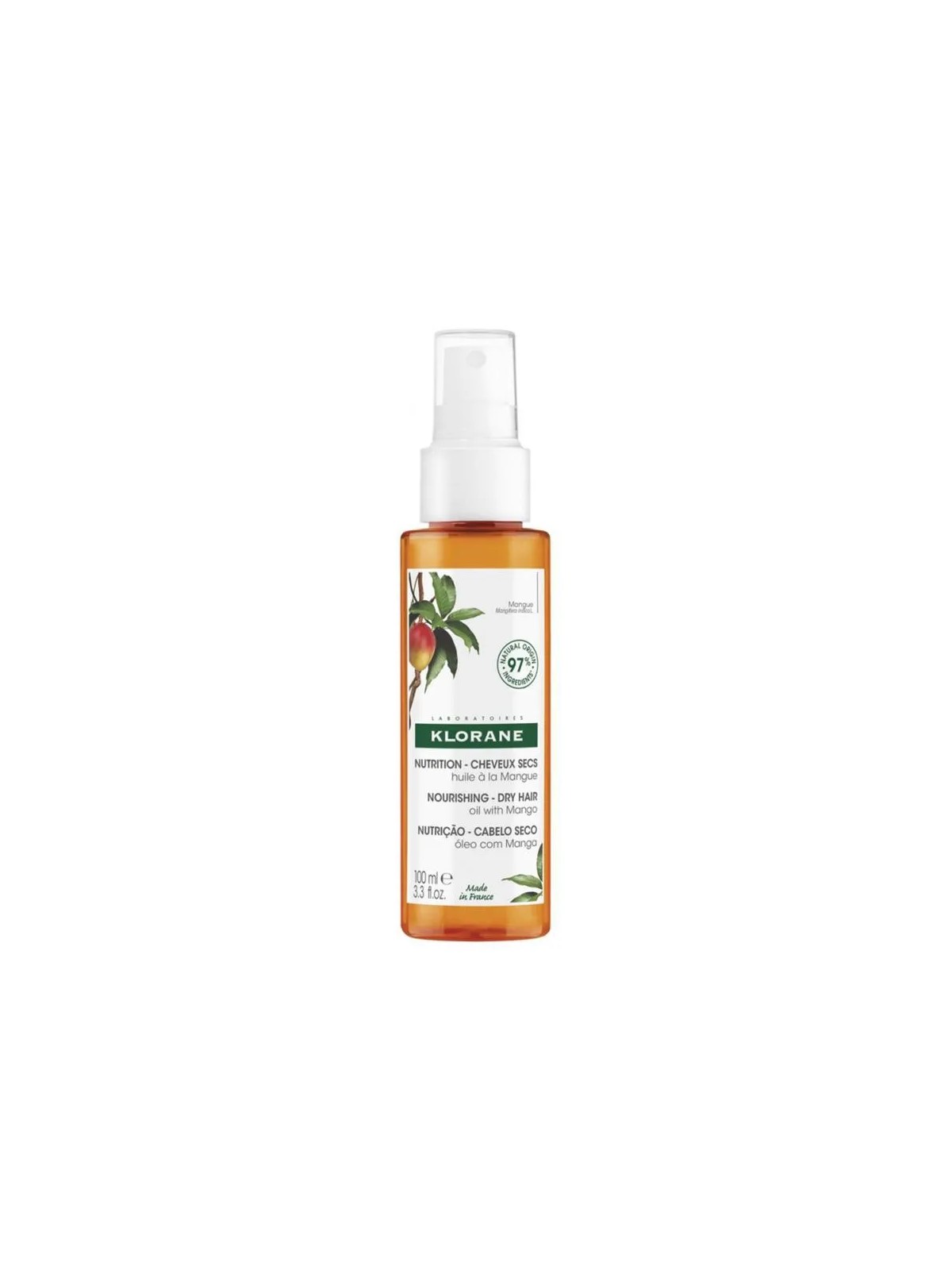 Olio Nutriente al Mango per Capelli Secchi 100ml