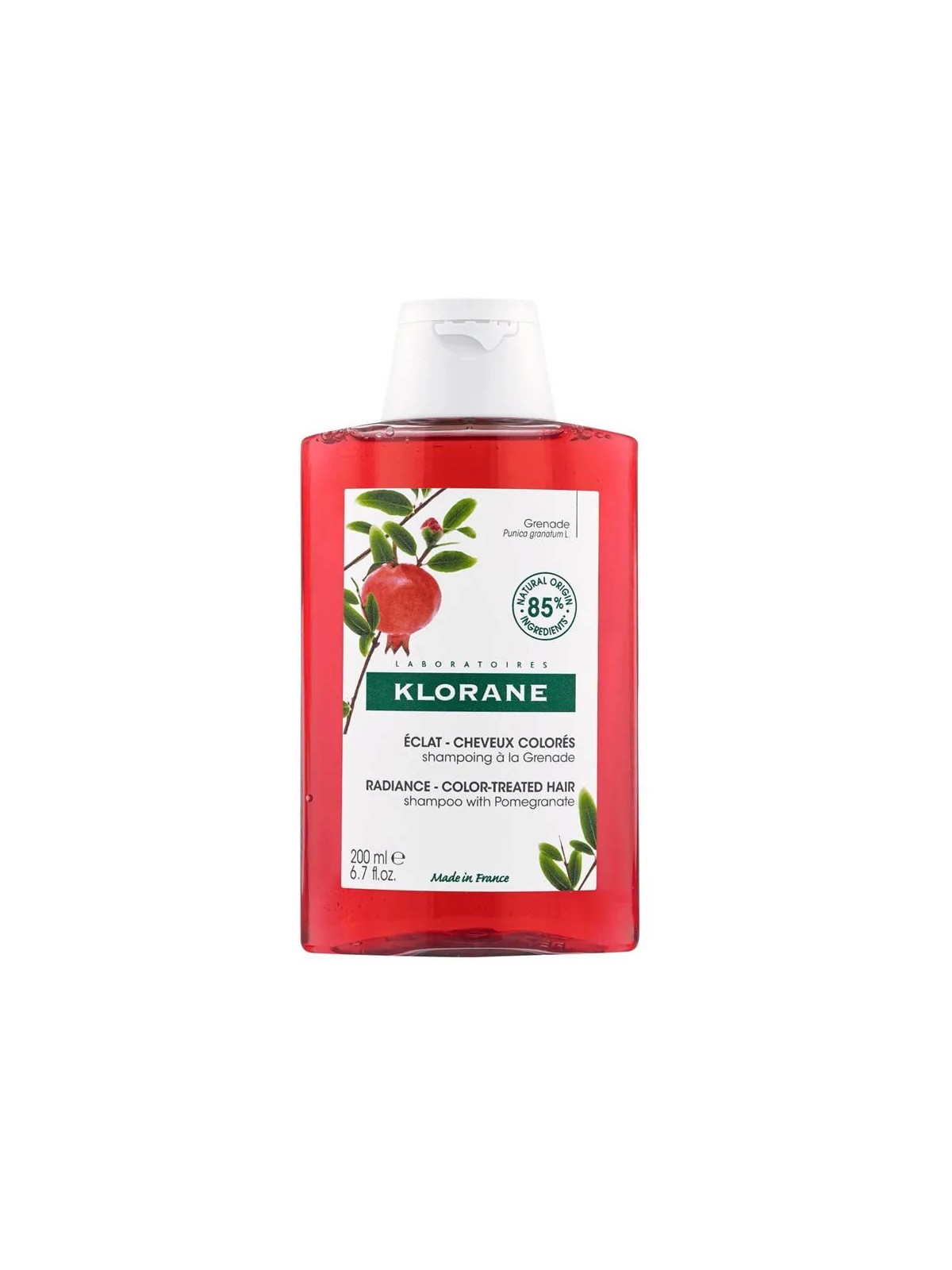 Shampoo Protettivo Klorane Con Melograno 200ml per Capelli Colorati