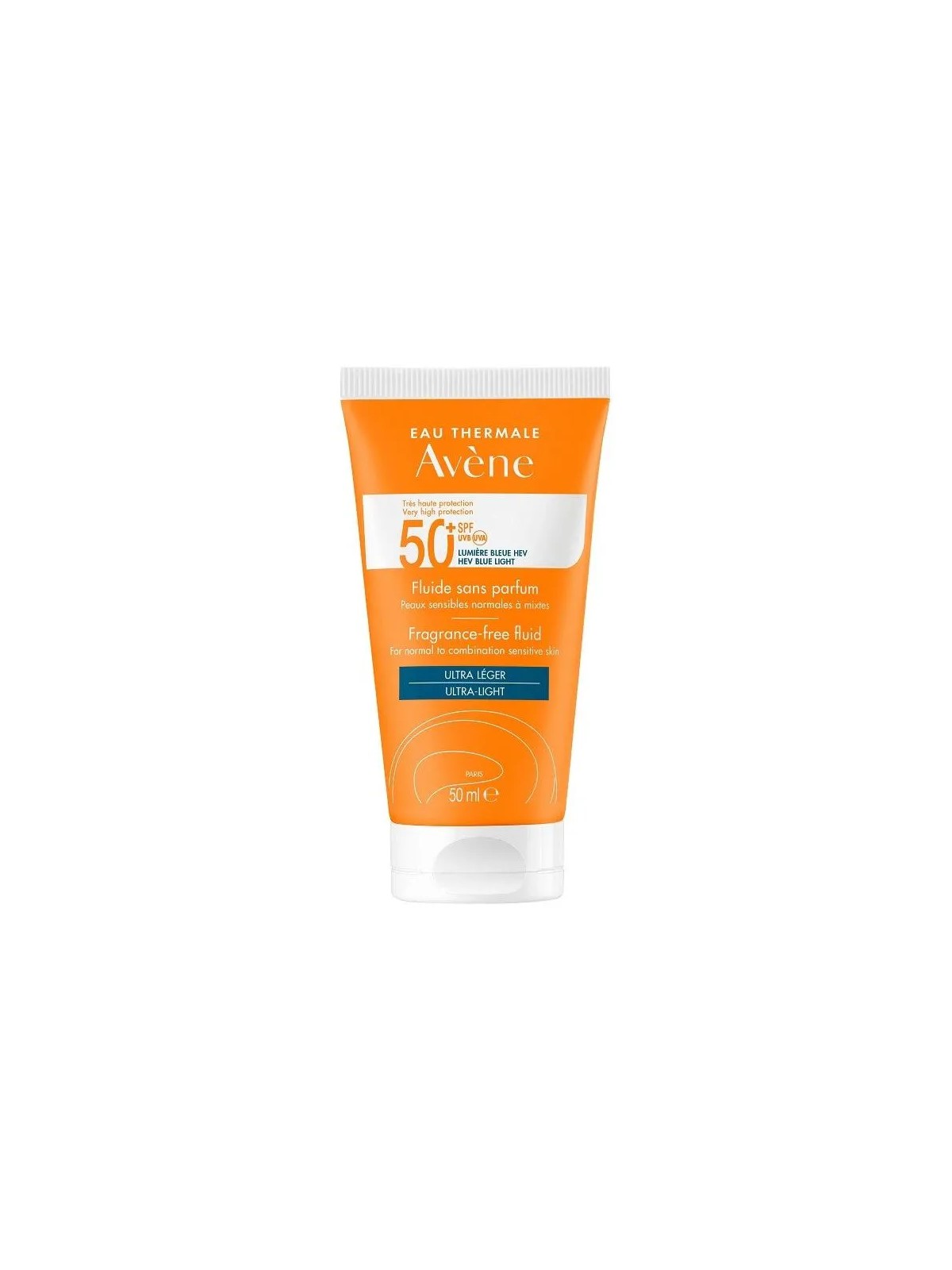 Avene High Protection Unscented Fluid SPF50 unisex 50ml