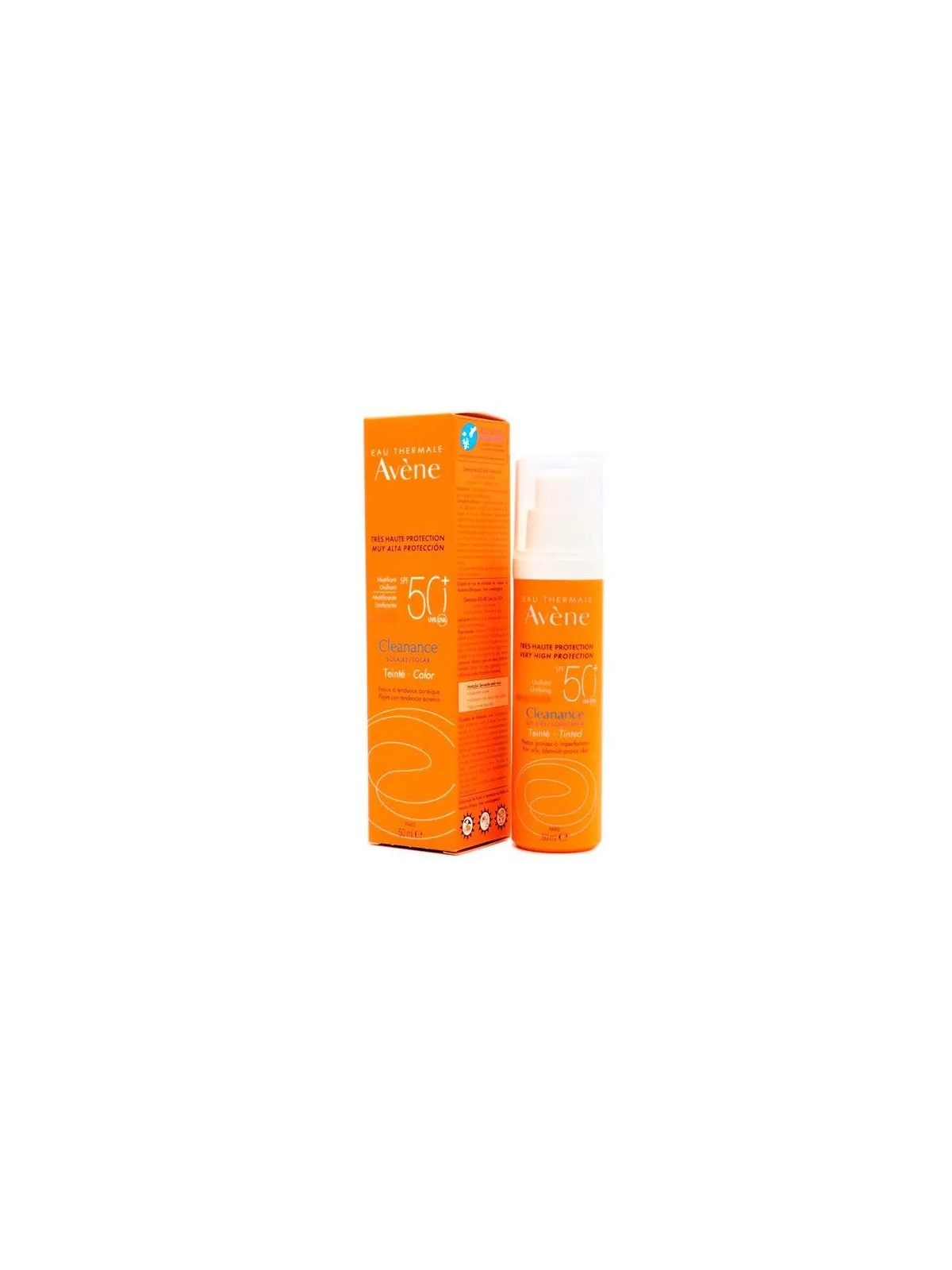 Avne Cleanance Crema Solare Colorata SPF50 pelle grassa con imperfezioni donna 50ml