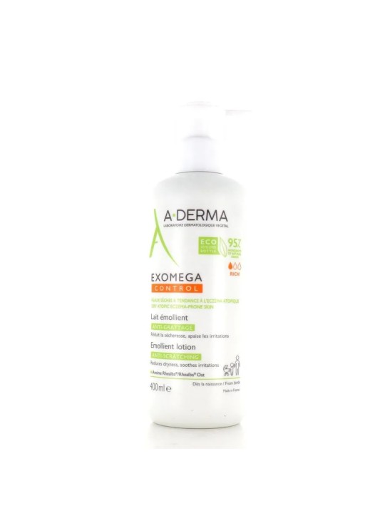 A-Derma Exomega Control Emollient Lotion 400ml