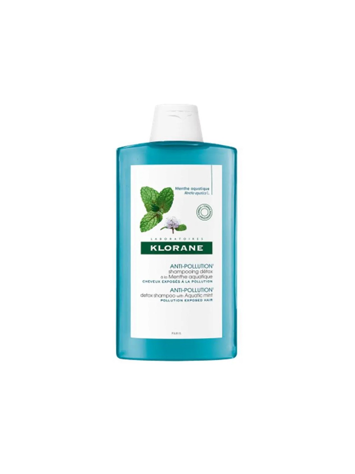 Klorane A LA MINT BIO detox shampoo 400ml