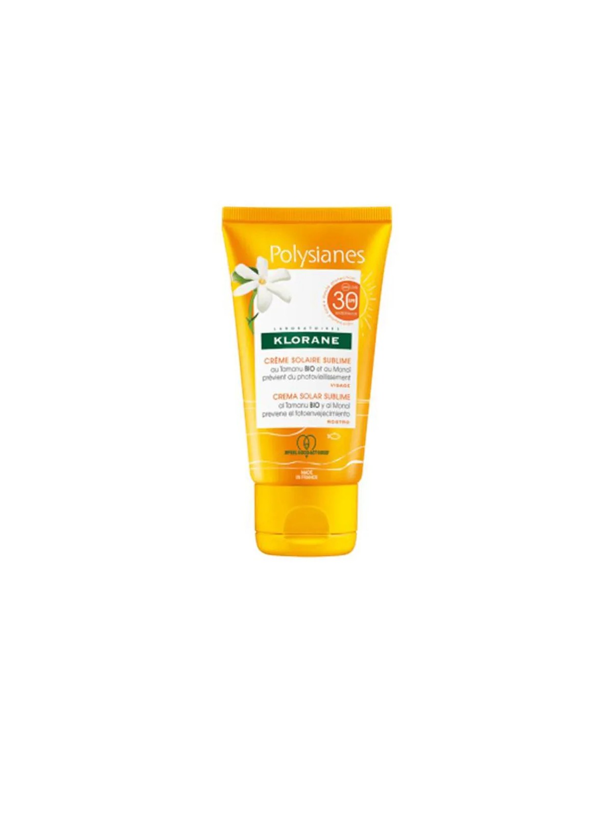 Crema solare viso Klorane SPF30 50ml