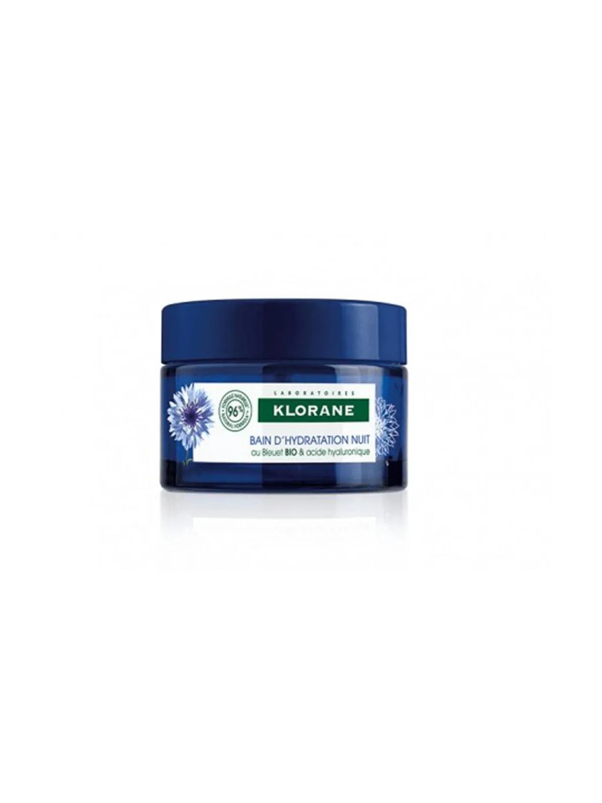 Klorane Water Sleeping Mask - Cornflower & Hyaluronic Acid 50ml