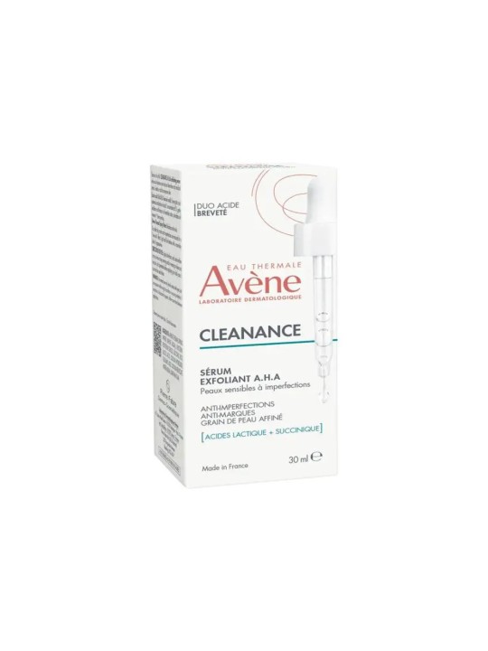 Avene Cleanance AHA Exfoliating Serum 30ml for Women