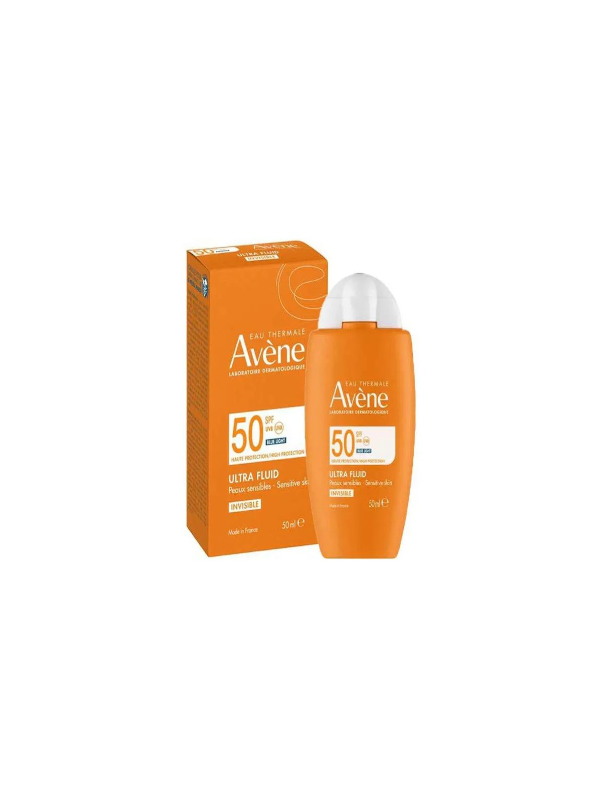 Avene Ultra Sunscreen Fluid Blue Light SPF50+ 50ml acquista 