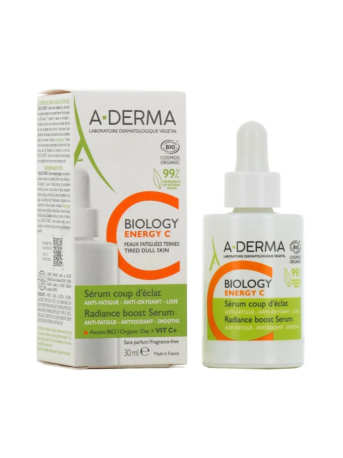 A-Derma Biology Energy C Radiance Boost Serum 30ml acquista 