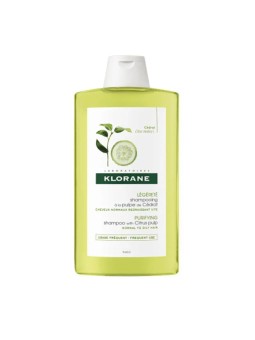 Shampoo Purificante Klorane Con Polpa di Agrumi 400ml per Capelli Normali e Grassi