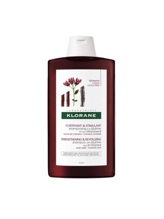 Klorane Strenghtening Shampoo With Quinine & Org. Edelweiss 400ml