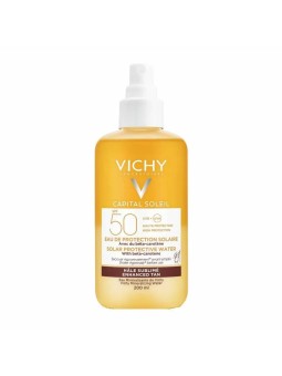 Vichy Capital Soleil Acqua Protettiva Solare SPF50 - Abbronzatura intensa donna 200ml