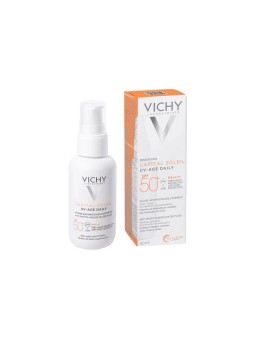 Vichy Capital Soleil unitvage fluido quotidiano dacqua con colore SPF50 40ml donna