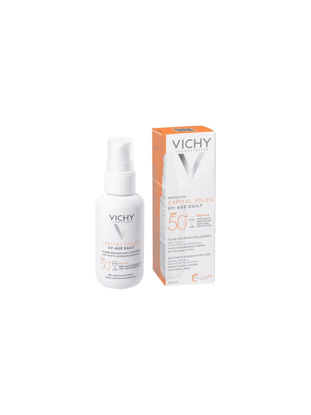 Vichy Capital Soleil unitvage fluido quotidiano dacqua con colore SPF50 40ml donna