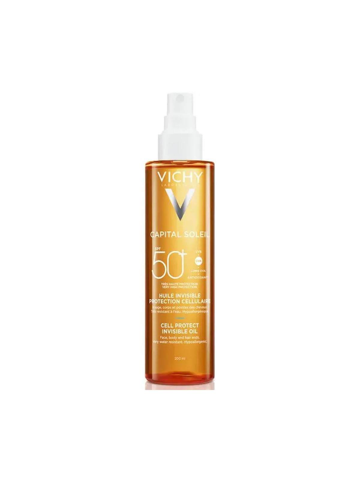 Vichy Capital Soleil Cell Protect Olio Invisibile SPF50 unisex 200ml