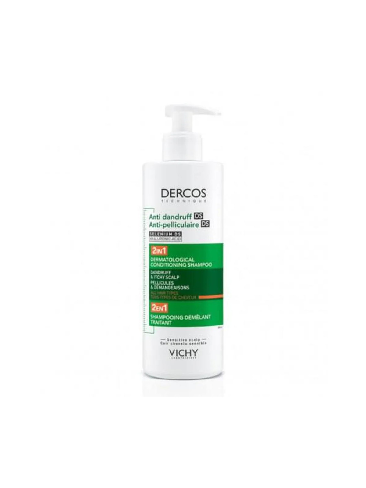 Shampoo 2in1 Antiforfora Vichy Dercos 390ml