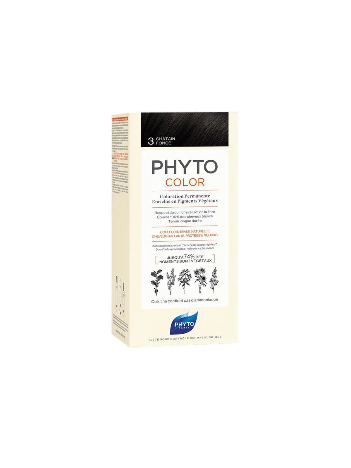 Phyto PHYTOCOLOR 3-castano scuro