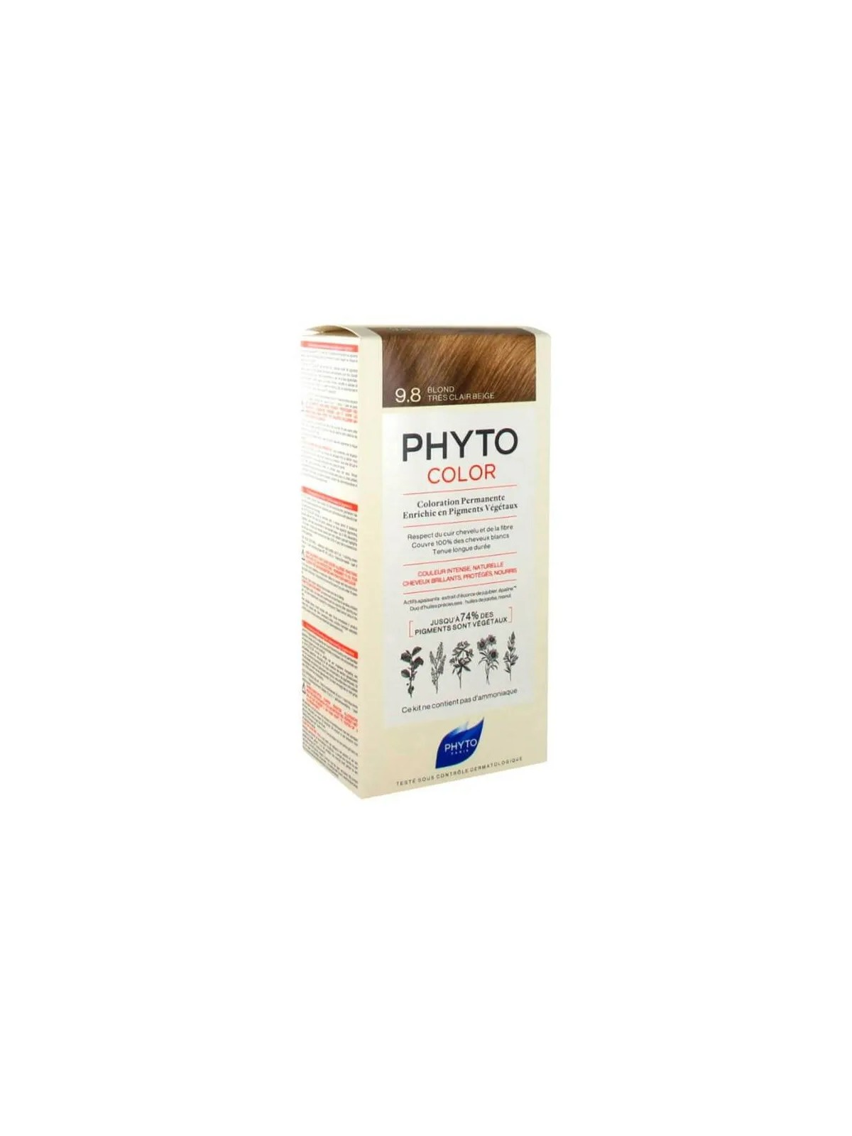 Phyto Phytocolor 9.8 Biondo Beige Molto Chiaro 112ml