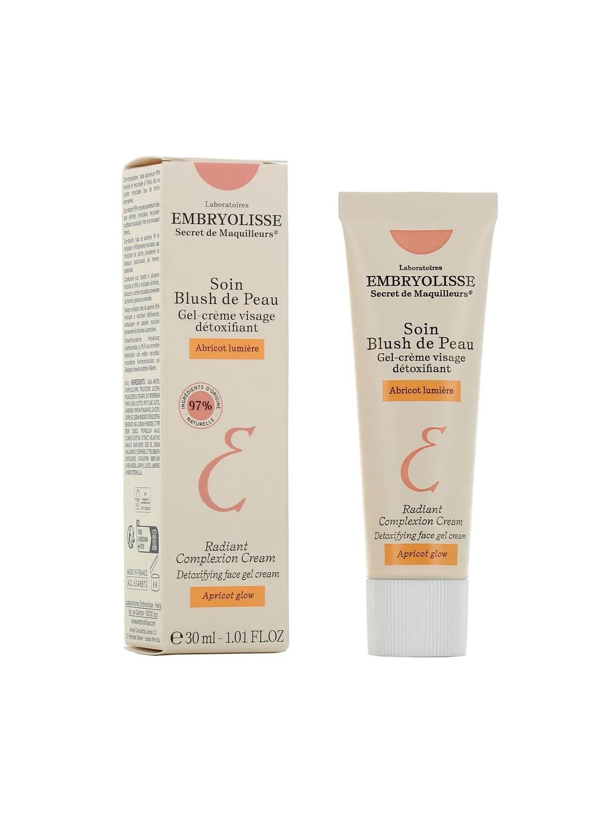 Embryolisse Crema illuminante Rose Glow 30ml donna Embryolisse www.essenzetotalstyle.com 