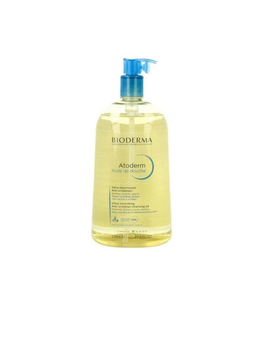 Bioderma Atoderm Ultra -Nourishing Shower Oil donna 1liter Very Dry To Irritated Sensitive Skin