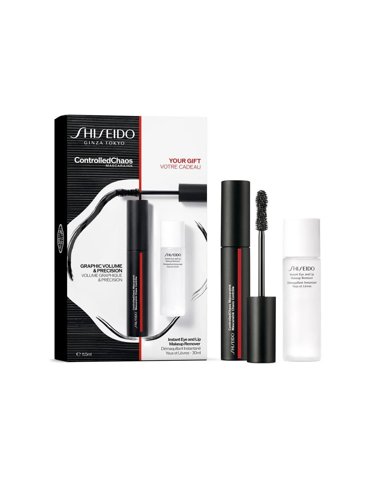 Shiseido Set mascara Controlleau de colognehaos Set regalo donna