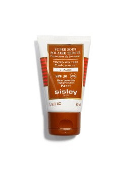 Sisley Sun Tinted Sun Care SPF 30 Crema viso tonificante protettiva 30 ml donna Amber
