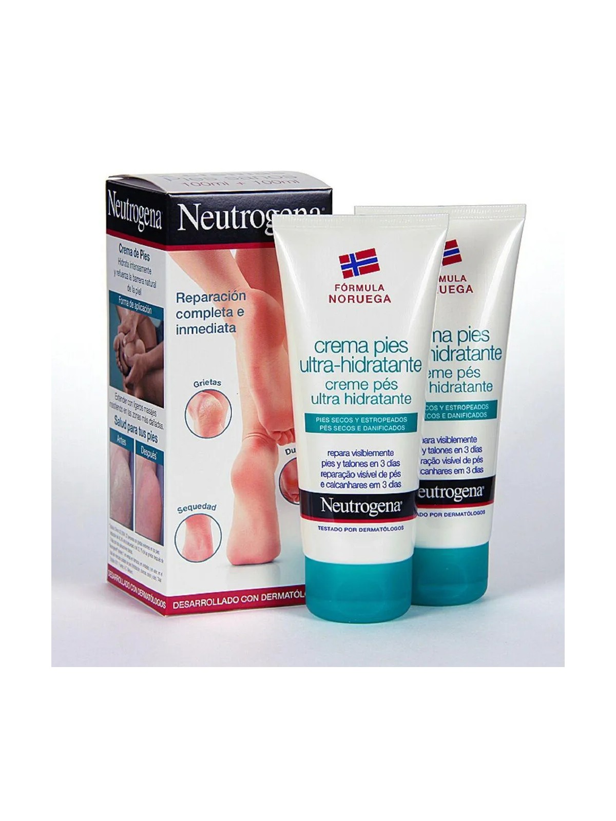 Neutrogena CREMA PIEDI ULTRAIDRATANTE set 2 x 100ml unisex Neutrogena www.essenzetotalstyle.com 