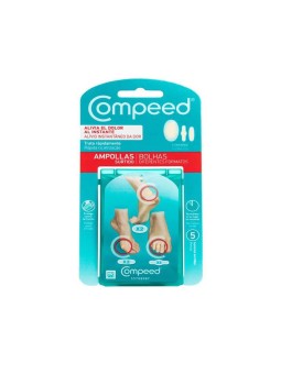 Compeed VESCICHE assortiti 3 misure 5 medicazioni unisex