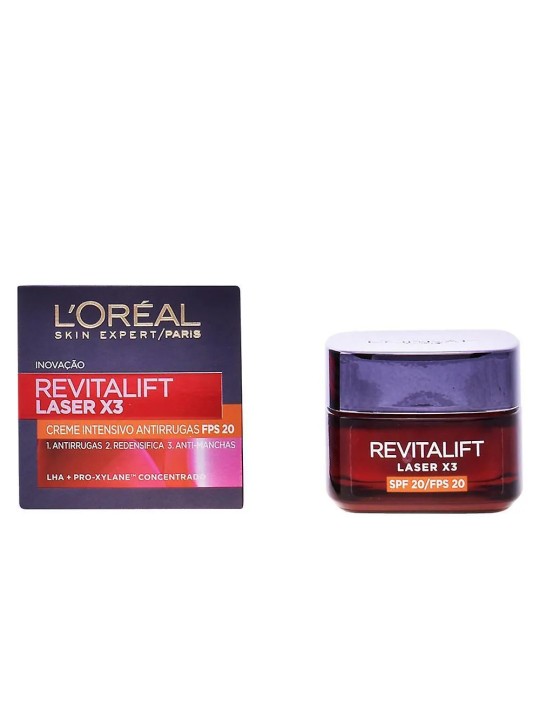 Crema giorno L'Orï¿½ï¿½al REVITALIFT LASER SPF20 50ml